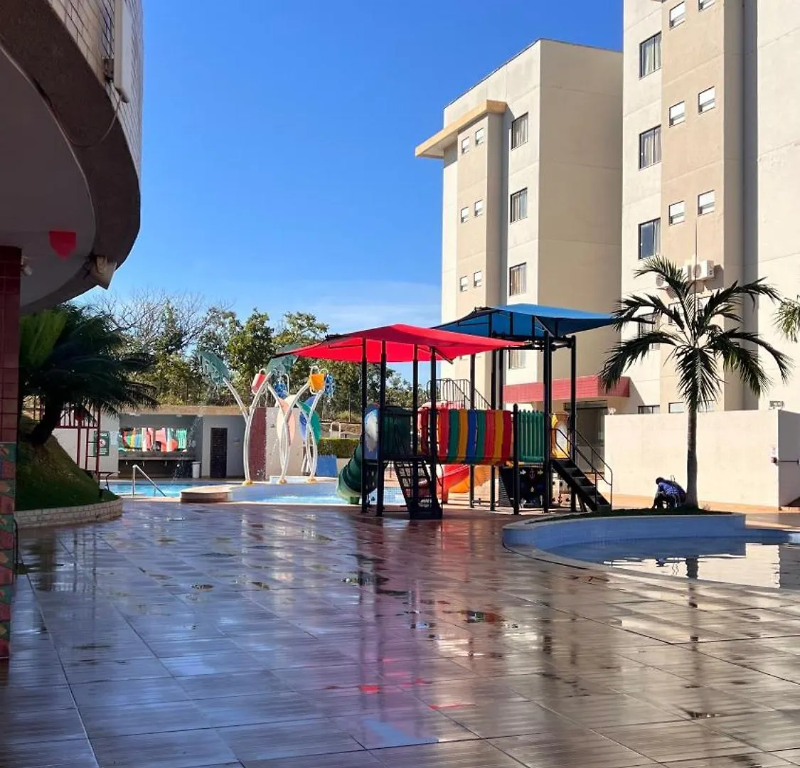 Ap 308 Nautico Flat Caldas Novas Appartamento